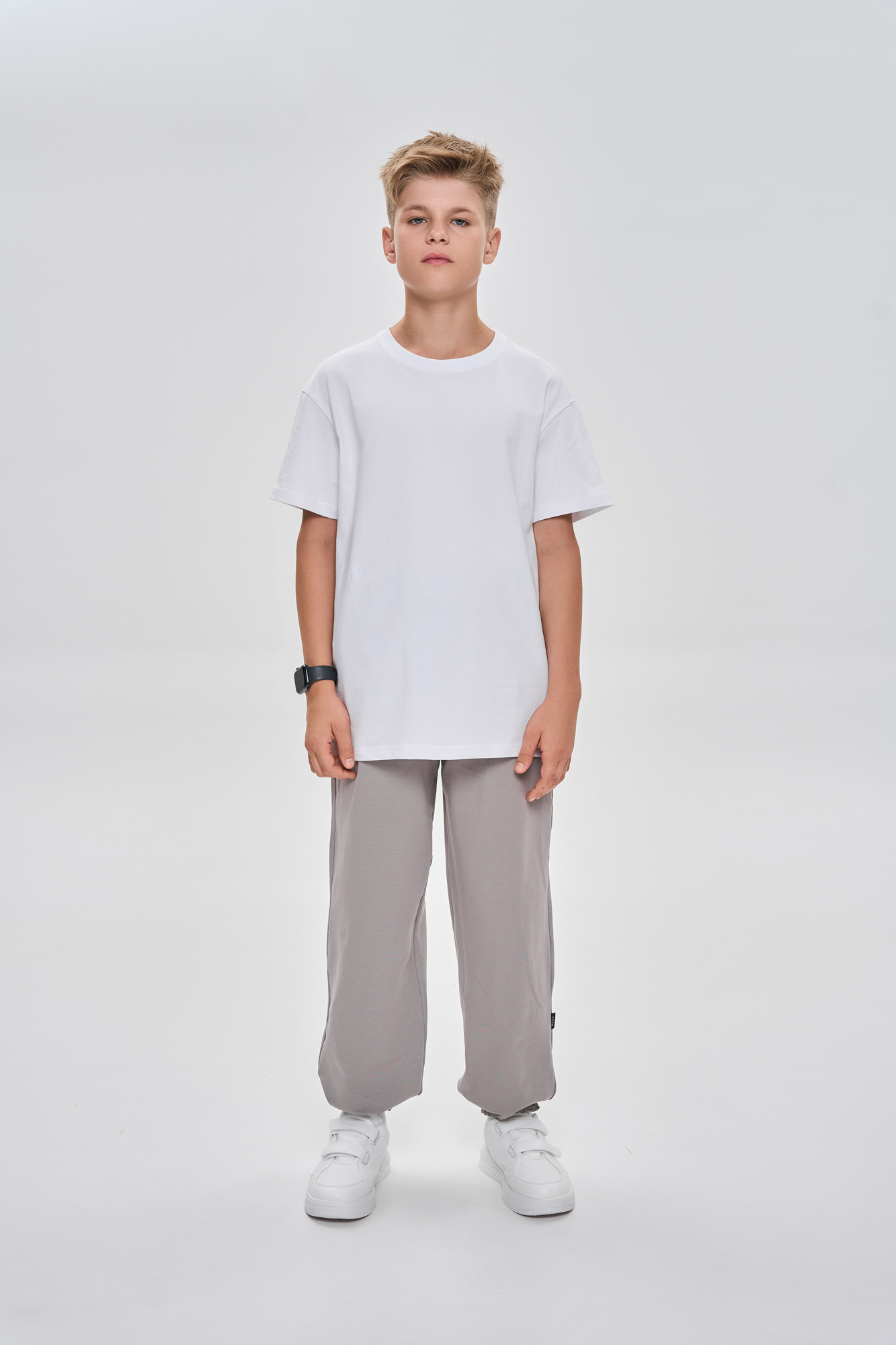 
Футболка базовая прямого кроя