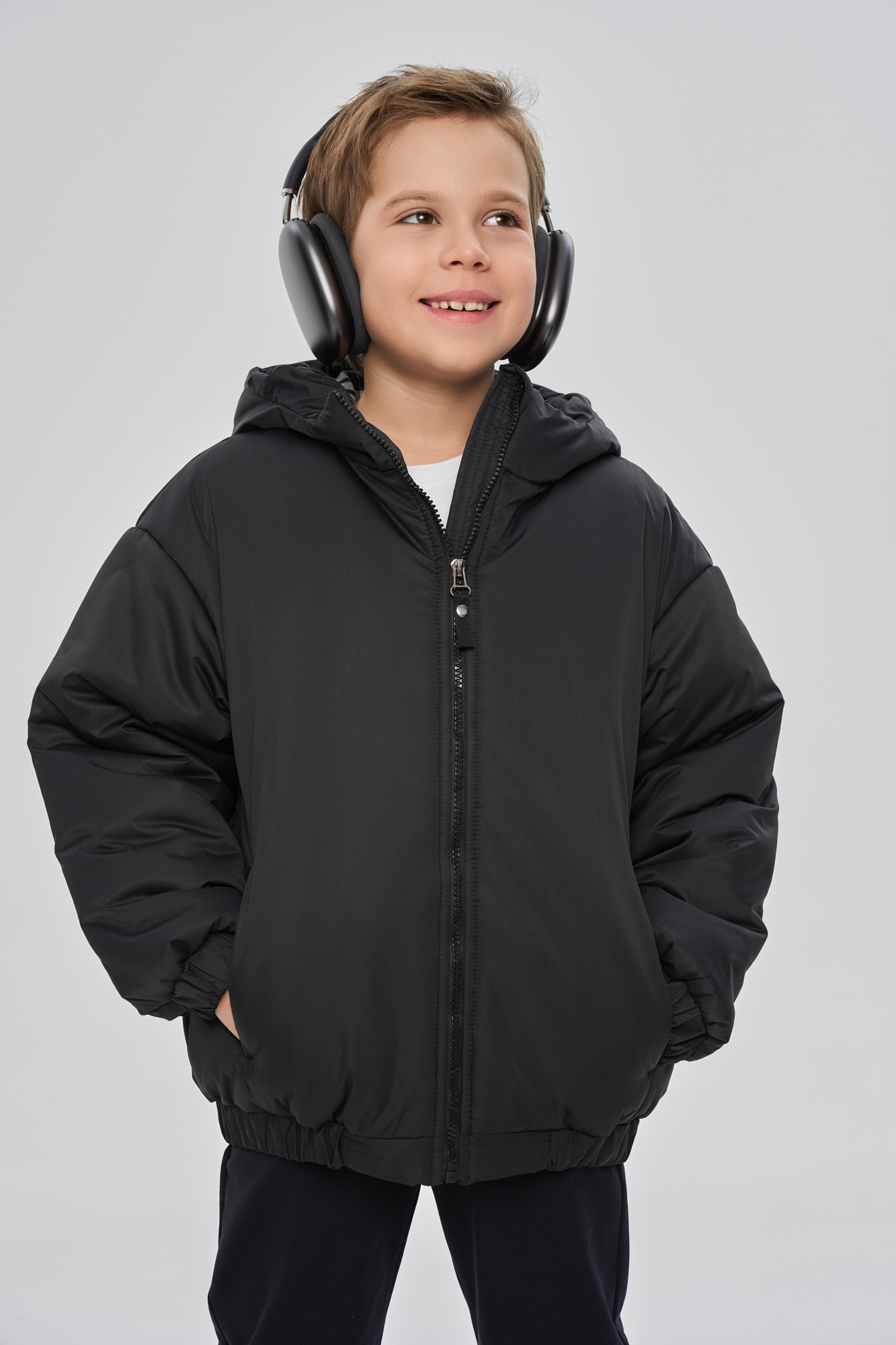 
Бомбер утепленный