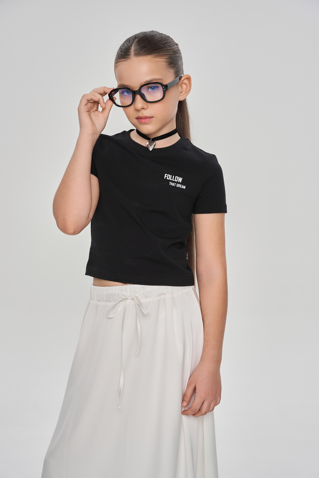 Футболка slim (152 черный)
