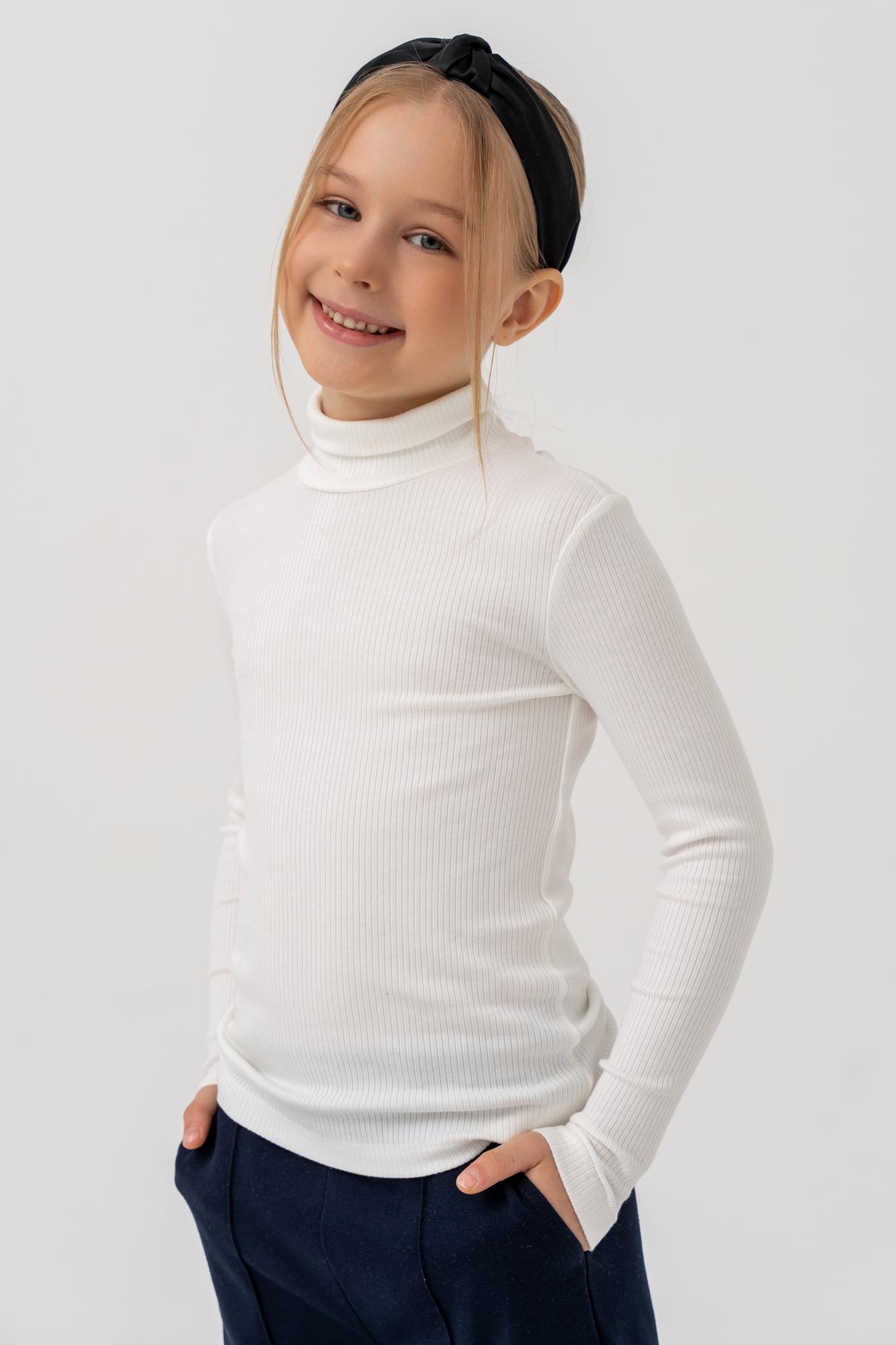 
Водолазка в рубчик