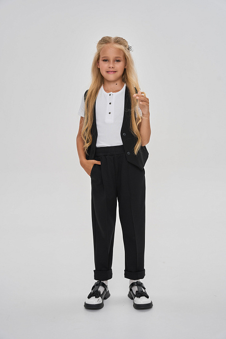 Брюки прямые со стрелками