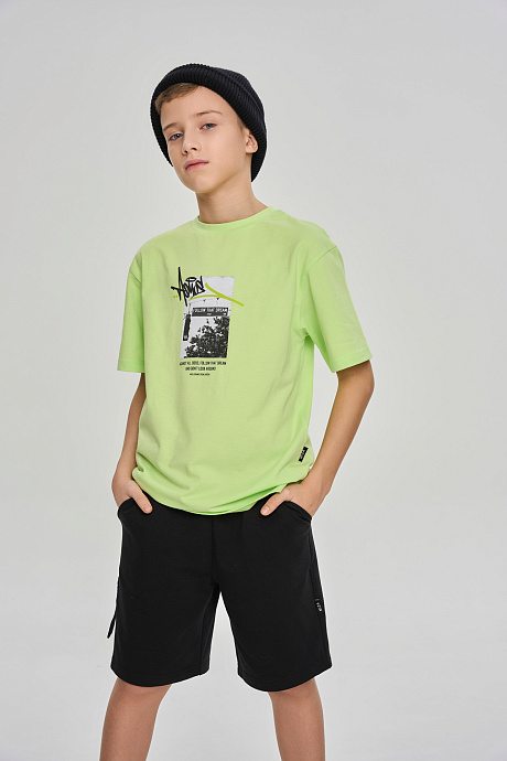 Шорты из тонкого футера