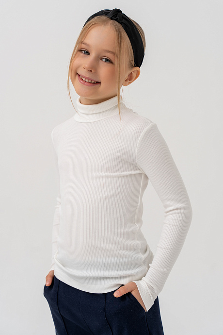 Водолазка в рубчик