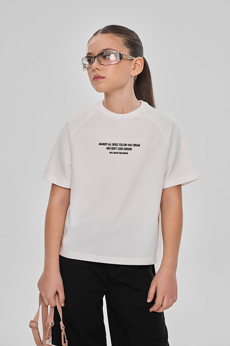 Футболка с рукавом-реглан