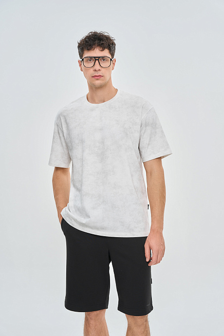 Футболка с эффектом вываренности 