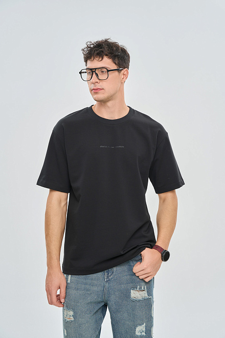 Футболка из футера