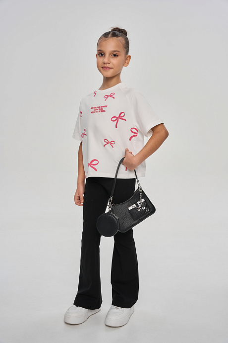 Брюки-леггинсы "клеш"