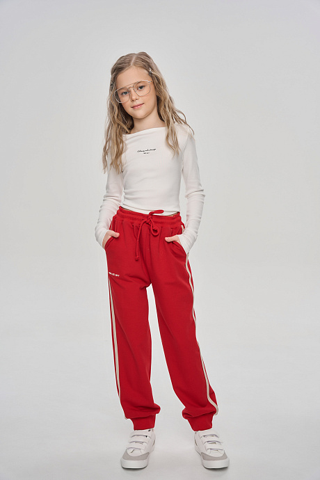 Брюки с лампасами