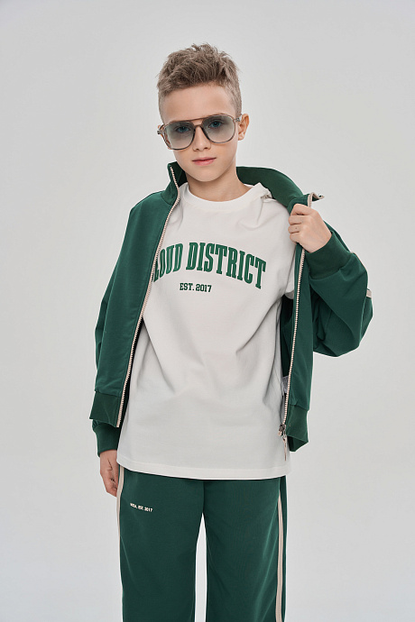 Бомбер с лампасами