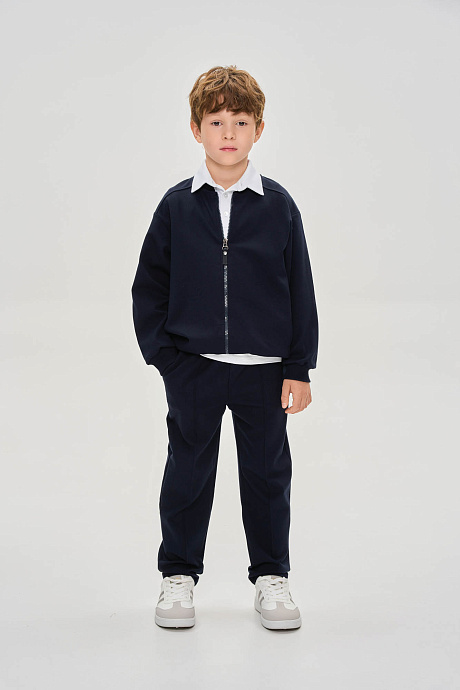 Брюки зауженные со стрелками