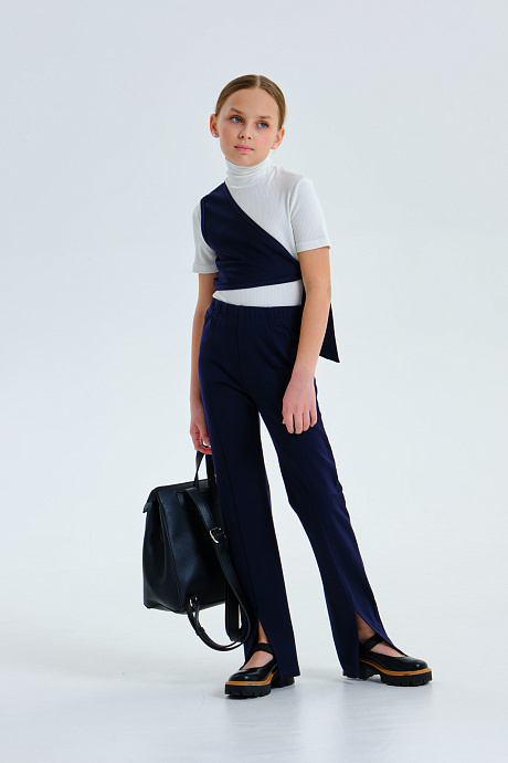 Брюки с разрезами