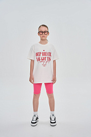 Костюм с яркими велосипедками