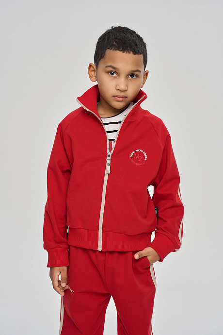 Бомбер с лампасами