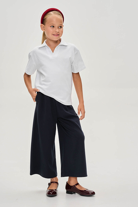 Брюки укороченные