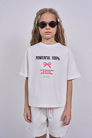 Футболка с рукавом-реглан