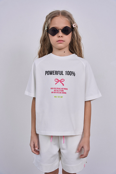 Футболка с рукавом-реглан