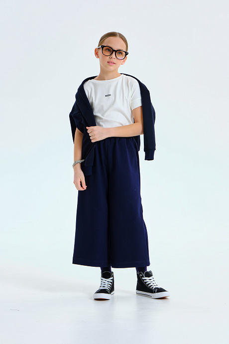 Брюки укороченные