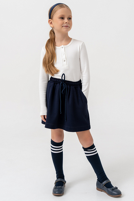 Юбка с карманами