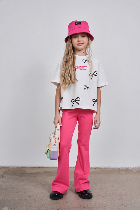 Брюки-леггинсы "клеш"